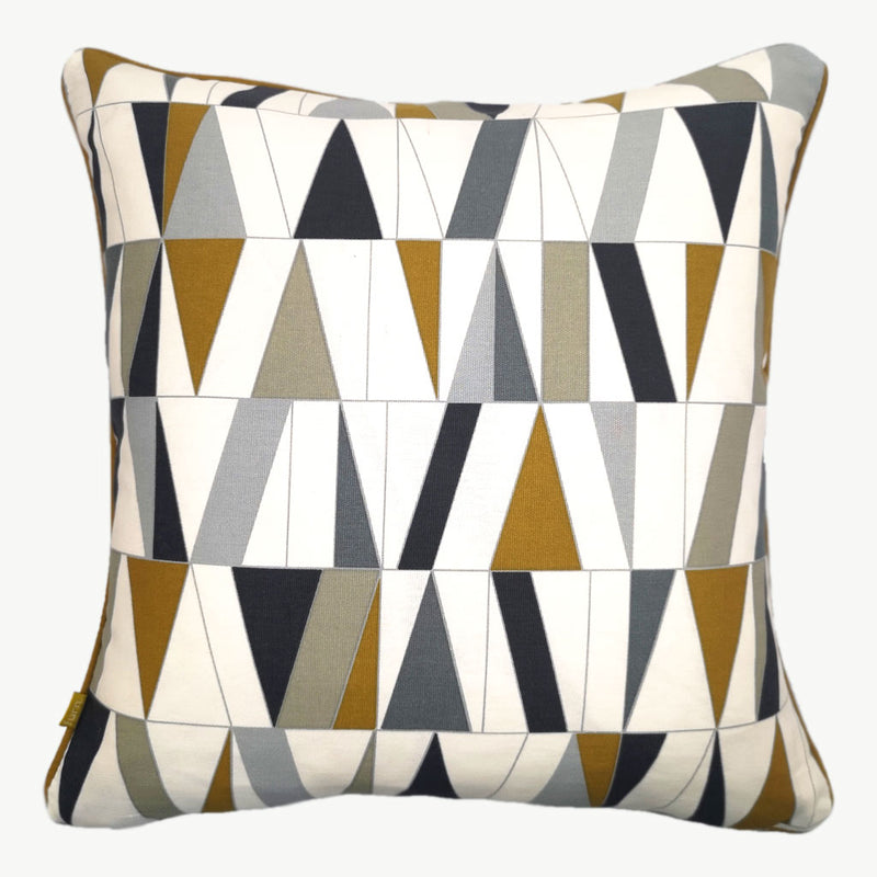 Mila - Multi-Coloured Geometric Cushion