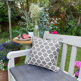 Osier - Waterproof Outdoor Garden Cushion - Grey