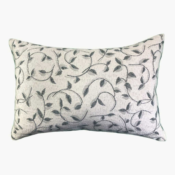 Tacca - Textured Leaf and Stem Rectangle Cushion