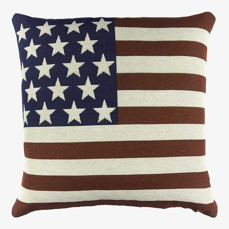 U.S.A Flag 100% Cotton Cushion